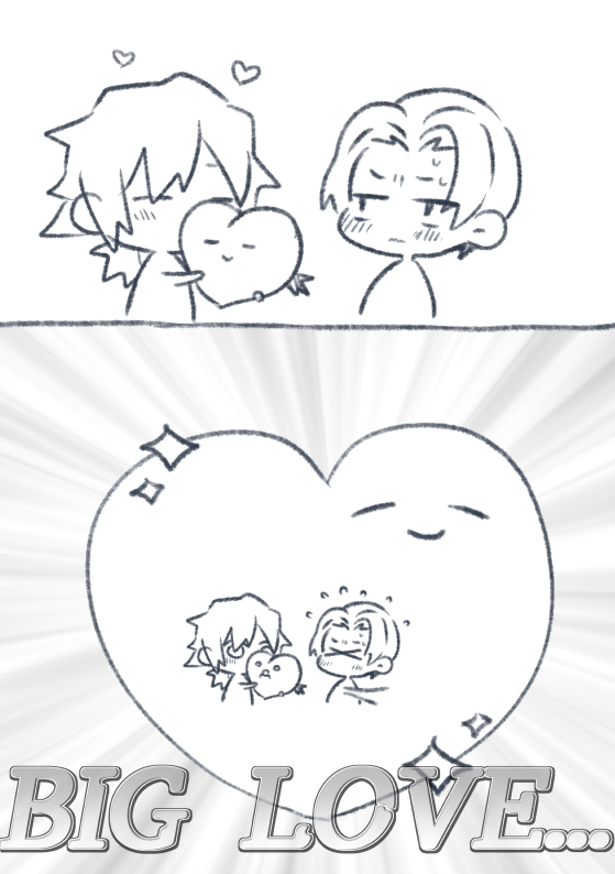 拙宅ぎゆむらは多分どの軸でもこれくらいのLOVE具合かもしれないけれど、原作軸においては逆かもしれない🌊✨ 