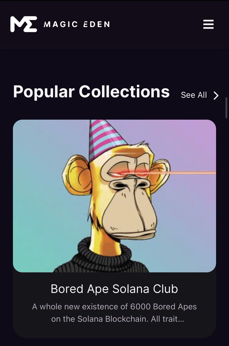 KING__KEMBA's tweet image. I’m all for decentralization but I’m also all for standing up for shit that’s just wrong. 

@MagicEden_NFT knows very well that listing this is an infringement of BAYC IP. Yet they’ll list it, milk as much as they can ($23k so far) then they’ll flag it as an IP infringement.