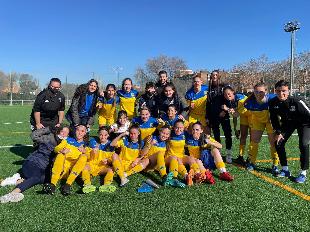 #Juvenil
Y otro ➕3️⃣ para las juveniles amarillas que han derrotado esta mañana al <a href="/ADVilla_FEM/">A.D. Villaviciosa de Odón Femenino</a> y mantiene su espectacular pleno de triunfos ✅✅✅
¡Grandes! 🙌🏼🙌🏼🙌🏼
#VamosAlcor 💛