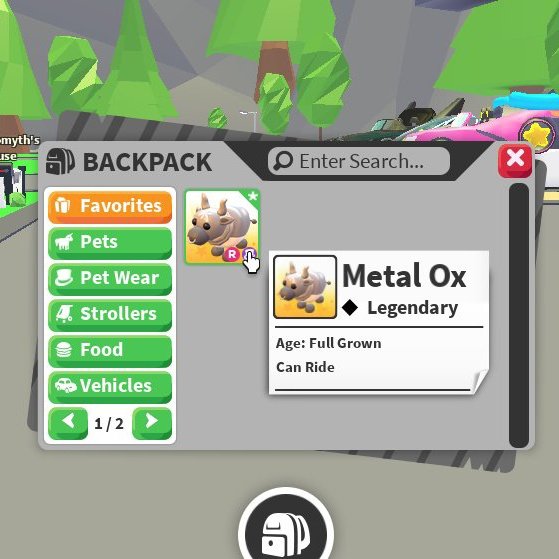 gracieberryyy's tweet photo. SPONSORED GIVEAWAY!

1 WINNER //
FULL GROWN
RIDE METAL OX

To join:
- Follow me and @lyneriomyth
- Like &amp; RT
- Do you think metal ox deserves more love? 🤍 Comment!

Ends in ~24hrs

#adoptme #adoptmegiveaway #amgiveaway #adoptmetrading #AMTrading https://t.co/yEoXQCVCTc