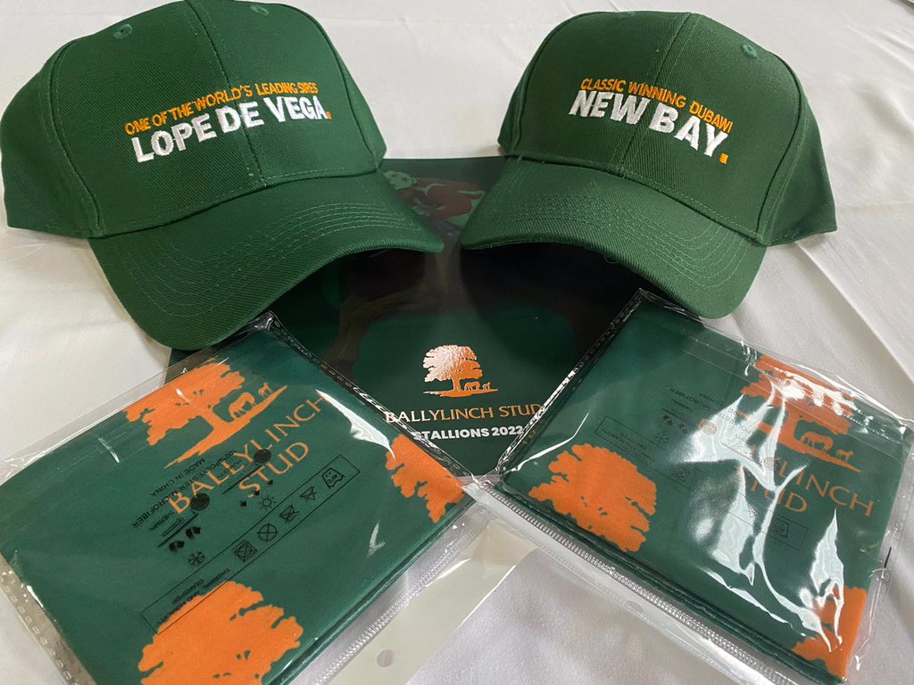 bloodstocknews's tweet image. 🌟 COMPETITION TIME 🌟 
For the chance to win a Lope De Vega and New Bay Cap and two snoods from Ballylinch Stud as part of the @IREthoroughbred Stallion Trail retweet this post and follow @bloodstocknews @BallylinchStud and @ThoroughbrdTale
