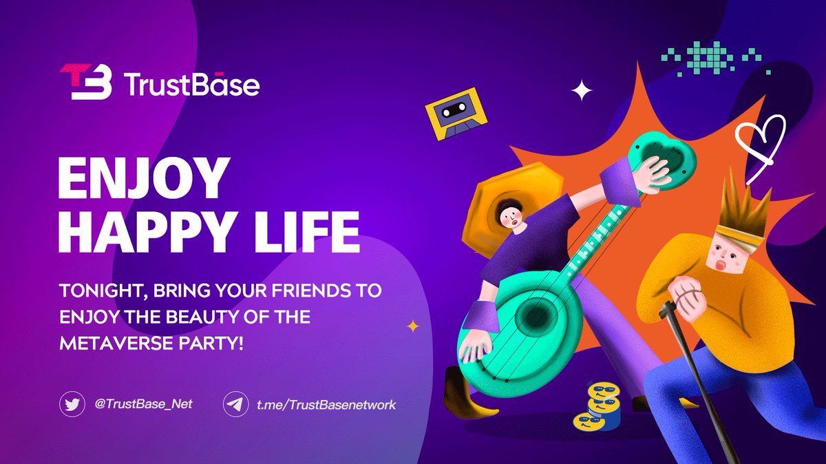 We all like decentralized social

Tonight, bring your friends to enjoy the beauty of the #Metaverse party!

Pay attention to the poster on the wall, it may indicate something...#NFT
$TBE