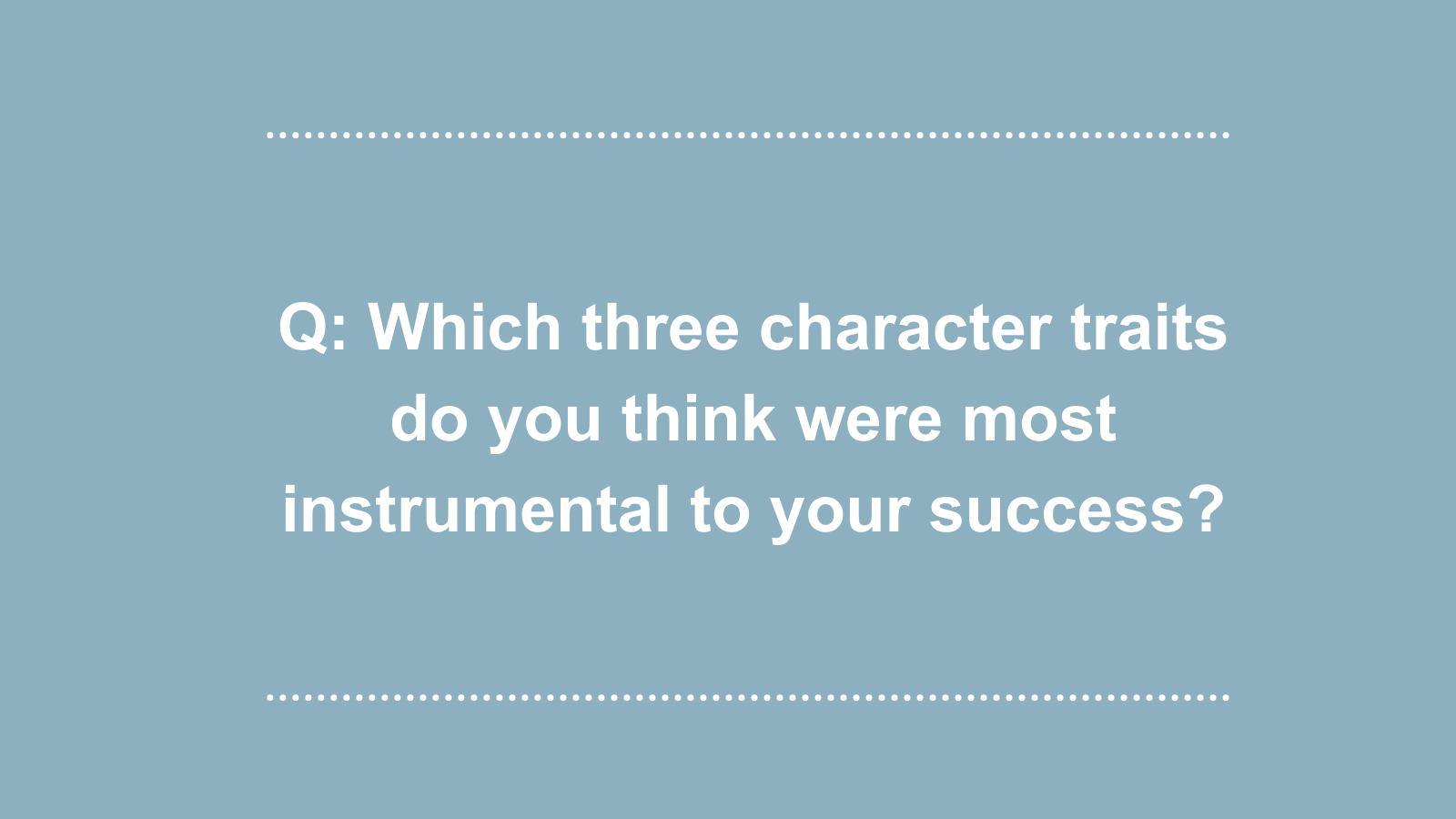 Cook Medical on Twitter "A Curiosity, the ability to listen and ask
