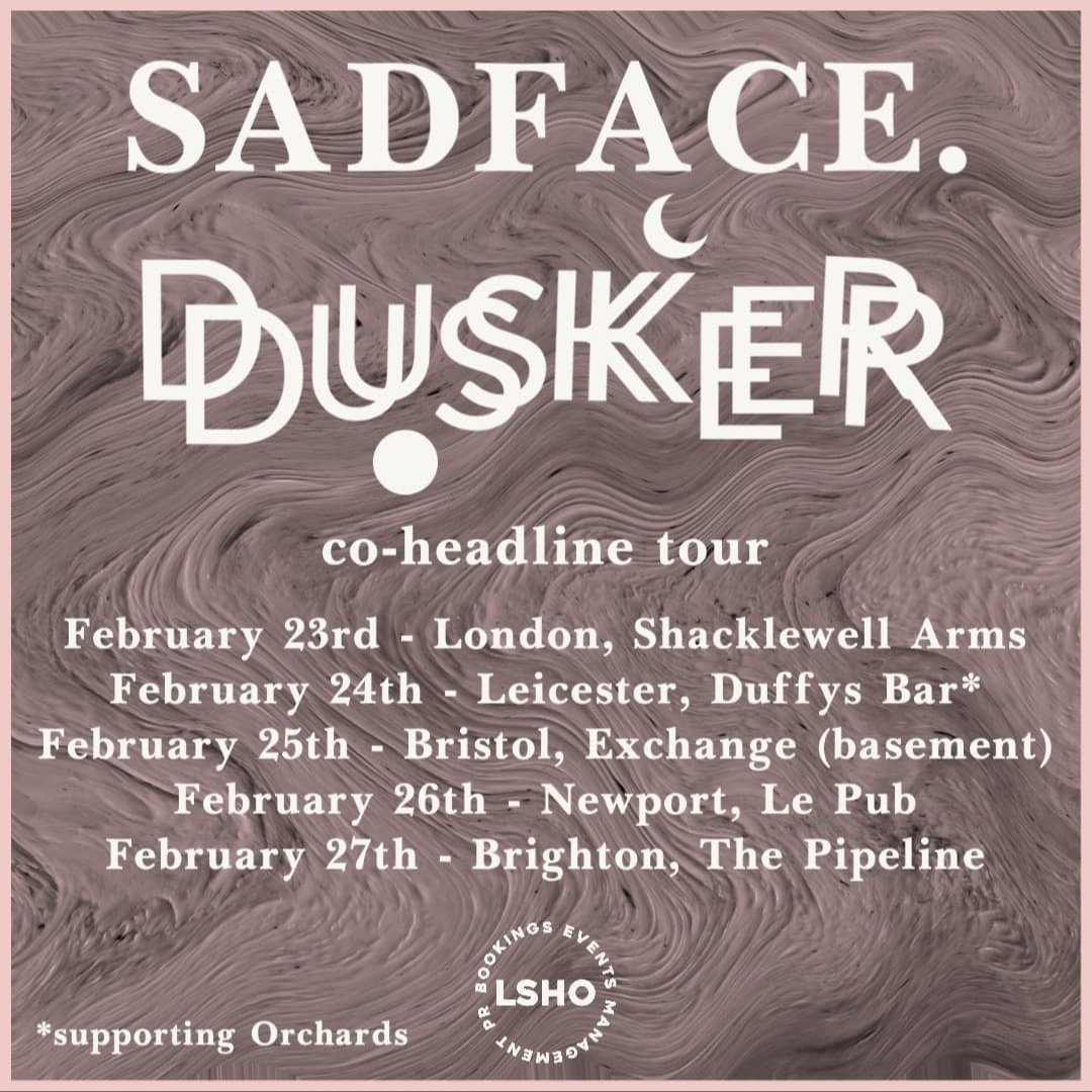 ⚡NEW BRIGHTON GIG ADDED⚡

We're supporting <a href="/SadfaceUK/">SADFACE</a> and <a href="/Duskerband/">Dusker</a> at The Pipeline for part of their co-headline tour along with <a href="/DagaBand/">Daga</a>❗

See you on 27th Feb‼️🔊