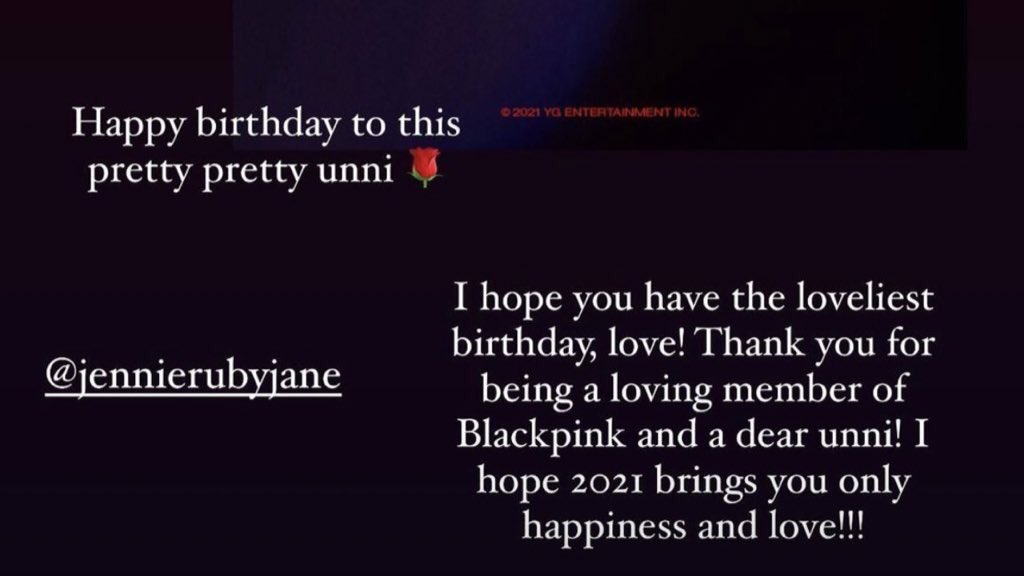 chaennieonly's tweet photo. rosé greeting jennie throughout the years https://t.co/hFqc71qfP8