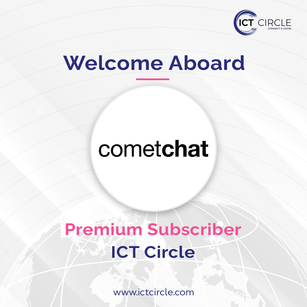 CircleIct's tweet photo. We are pleased to announce Cometchat as a Premium Subscriber of ICT Circle.

We welcome you to our network, and we wish for our association to be long and successful.

To checkout, their profile, log on to https://t.co/RIBm8JWZno

#ictcircle #ict #subscriber #itbusiness #premiu https://t.co/jmd8Gd0qv1