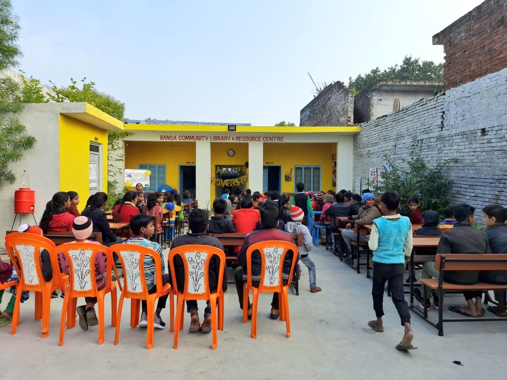 BansaLibrary's tweet image. Today, we celebrated the anniversary of one of our patron with the children members of the library. We had a noodle party with a house full of children. The idea behind hosting these parties is to engage more children with the Library. 
#LibraryParty
#CommunityEngagement