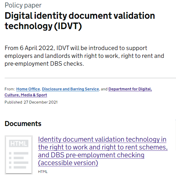 JaneSim66's tweet photo. @jane2465 Digital IDs are already being introduced in the UK from April. I think this will be morphed with the vax passport.

I don't plan on having either. https://t.co/XtE5YNMxyc