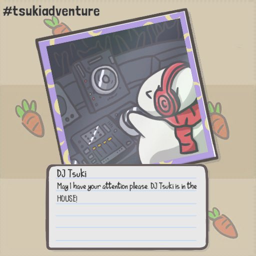 DollyGaGa's tweet photo. DJ Tsuki #tsukiadventure @HyperBeard https://t.co/z7aG6ypjdd https://t.co/EO1BxA3NHF