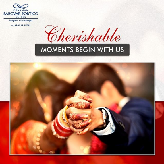 Our expert team at #DavanamSarovarPorticoSuites is here to plan and execute everything in a hassle-free manner so that you can spend your precious time with your beloved ones.

SarovarHotels #Weddings #Banquets #GrandVenue #SafeEvents #WeddingAtSarovar #DavanamSarovar