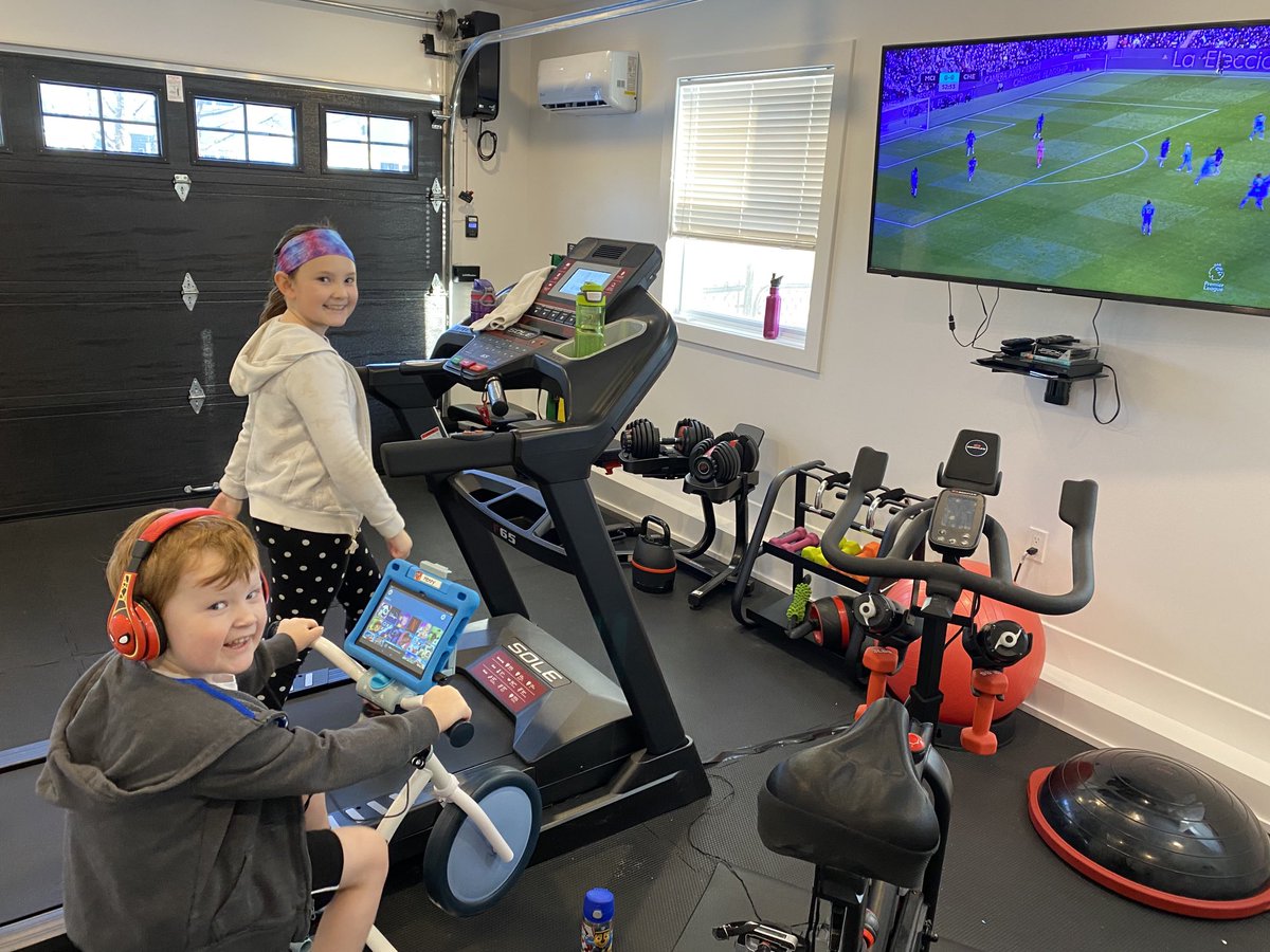 Weekend morning workouts