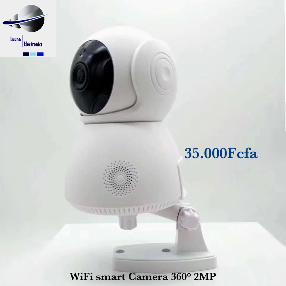 LuunaElectronic's tweet photo. #luunaelectronics vous propose des WiFi Smart Camera v380pro avec détecteur de mouvement à des prix très compétitifs #hightech #cameradesurveillance #dakar #saintlouissenegal #senegal🇸🇳 https://t.co/XxhjJFX7Oj