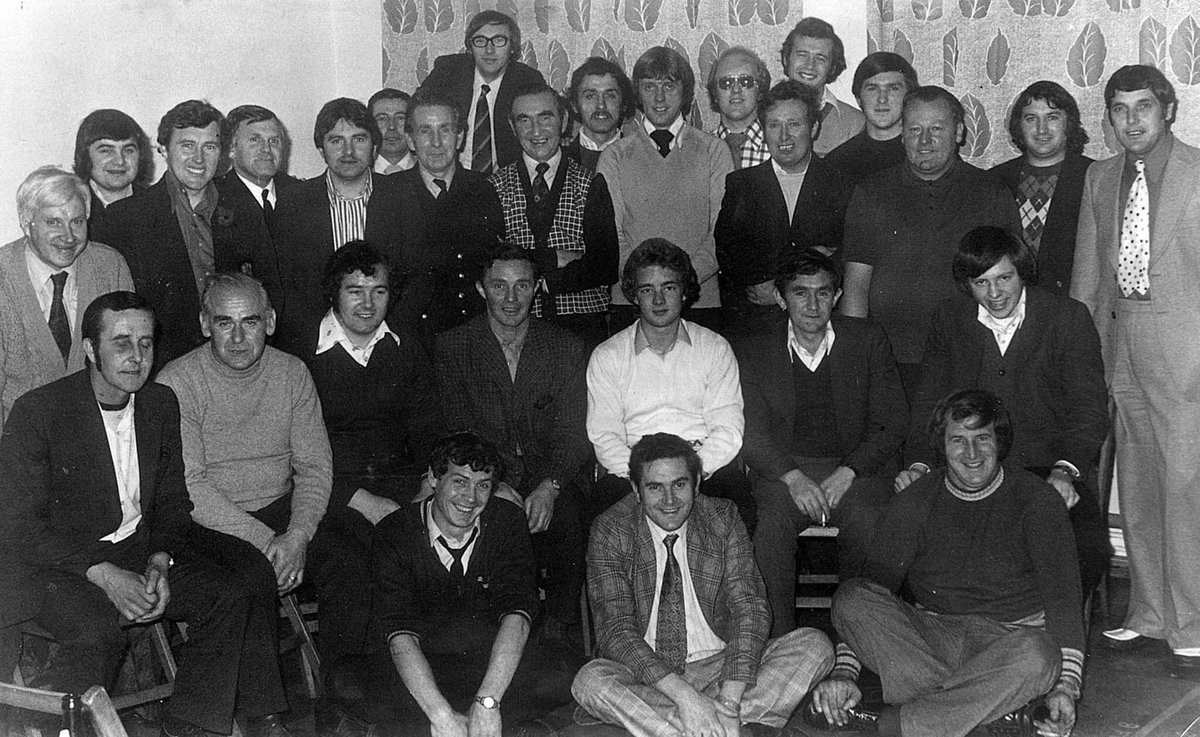 DownpatrickFir1's tweet photo. A party of Lisburn firemen visited Downpatrick Station in 1972 #lisburncity #fire #nifrs #downpatrick @NIFRSOFFICIAL https://t.co/r0nud1zJBR