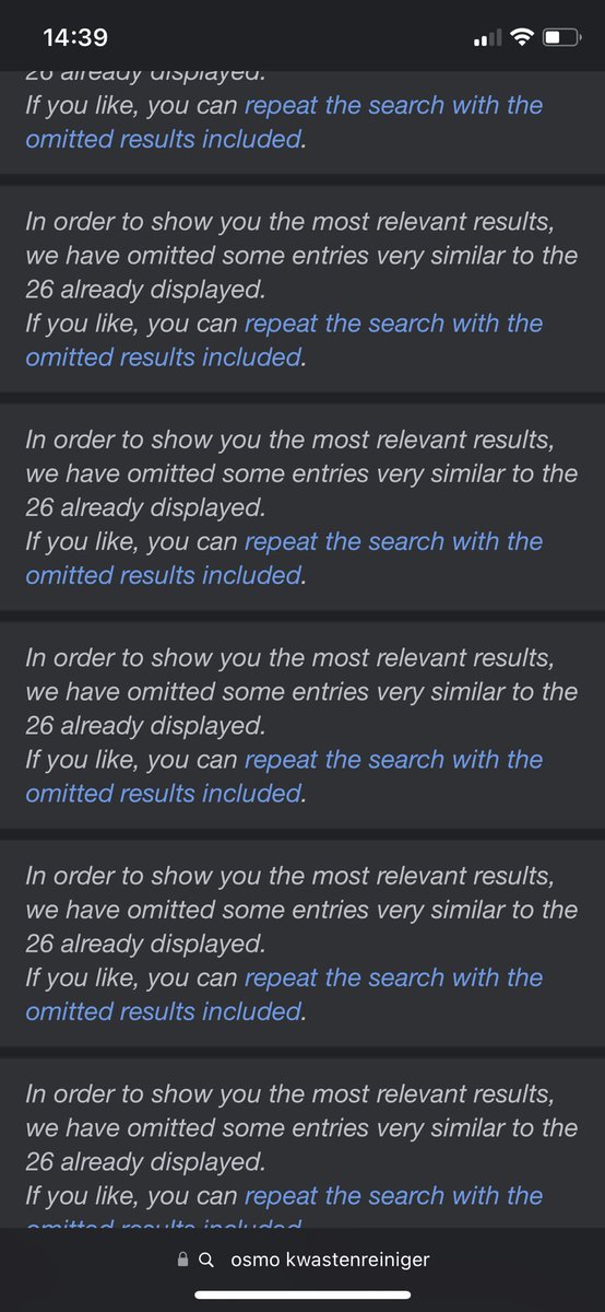 This <a href="/Google/">Google</a> search results page is a reminder not to overlook the display criteria for status and information patterns. #uxdesign