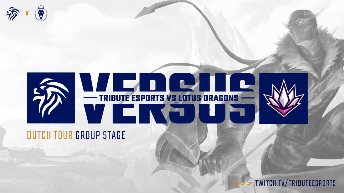 NlTribute's tweet photo. Geen tijd voor pauze! We spelen nu tegen Lotus Dragons! Let's go! #TRBWIN https://t.co/izTQSlrRvt