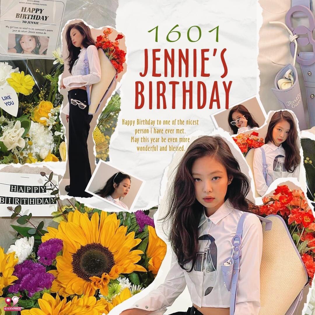 [16.01.1996 - 16.01.2022]
HAPPY BIRTHDAY JENNIE #OurStarJennieDay
#빛이나는제니_오늘제일빛나

블랙핑크 제니 #BLACKPINK #블랙핑크 #JENNIE #제니 <a href="/BLACKPINK/">BLACKPINKOFFICIAL</a>
