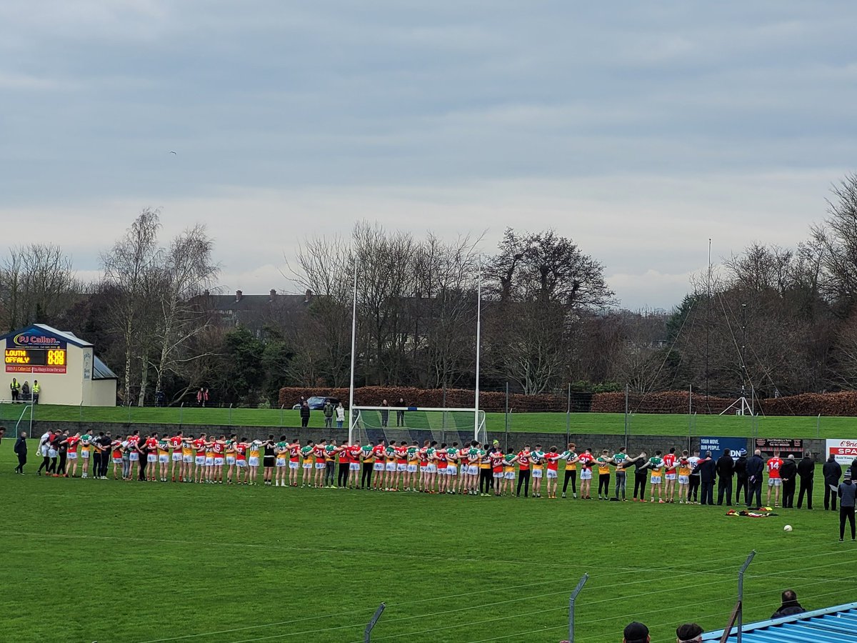 Two counties stand united in a lovely tribute to Ashling Murphy as a wreath is laid in her memory