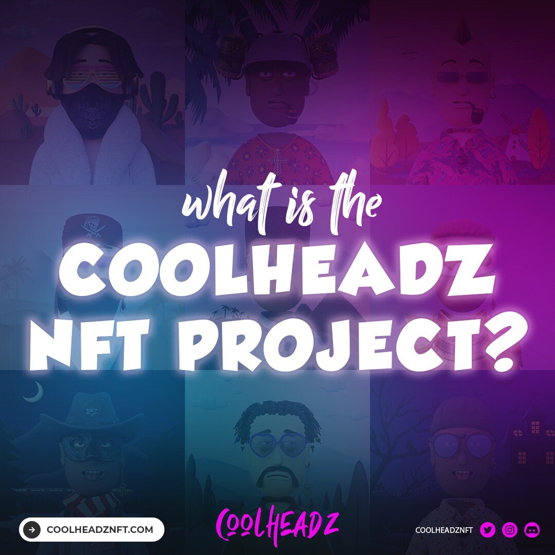 CoolHeadz #NFT ◎ tweet media