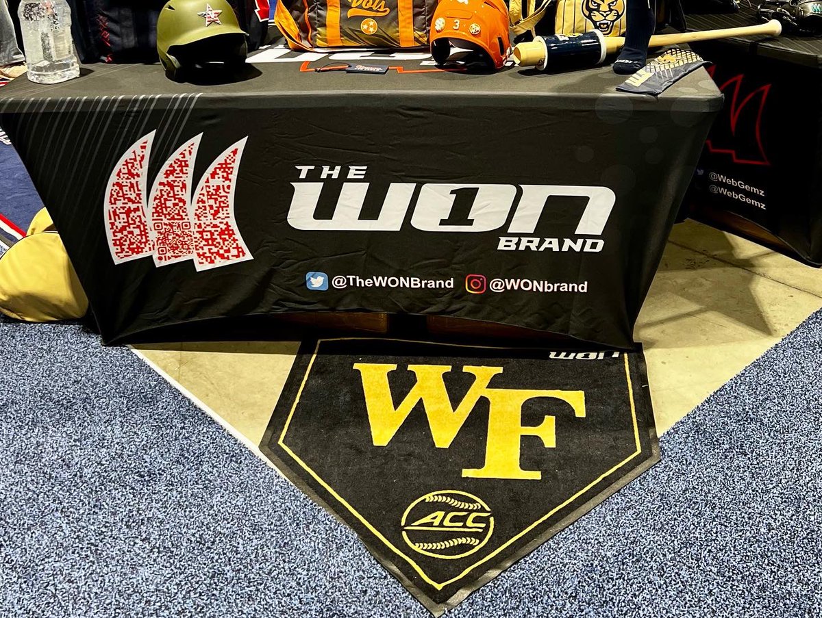 OG1group's tweet photo. New Kids on the Block!!
Help us welcome @WakeBaseball to #theWONbrand Fam for 2022!! We are blessed to be able to bring the ๐ฅ to the Deacโs!!
๐ those #3DhelmetNumbers and @ACCBaseball 3D decal! How bout the #customrug
#WeSetTheTrends #WeCreateHype #WeBringTheFire ๐ฅ๐ฅ https://t.co/QxitD2FSEj
