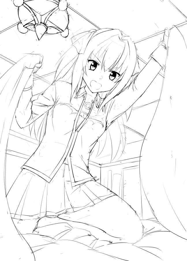 skeb依頼された絵のラフ、ちゃんとやっております。アネモネとアブラナの構想がまとまったのでこれでいきます。先にこの2件から 