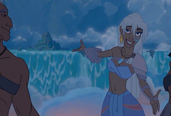 1. My piece this morning I painted a OC and movie scene BG  2. Original Scene from the movie  ❤️  I&rsquo;d