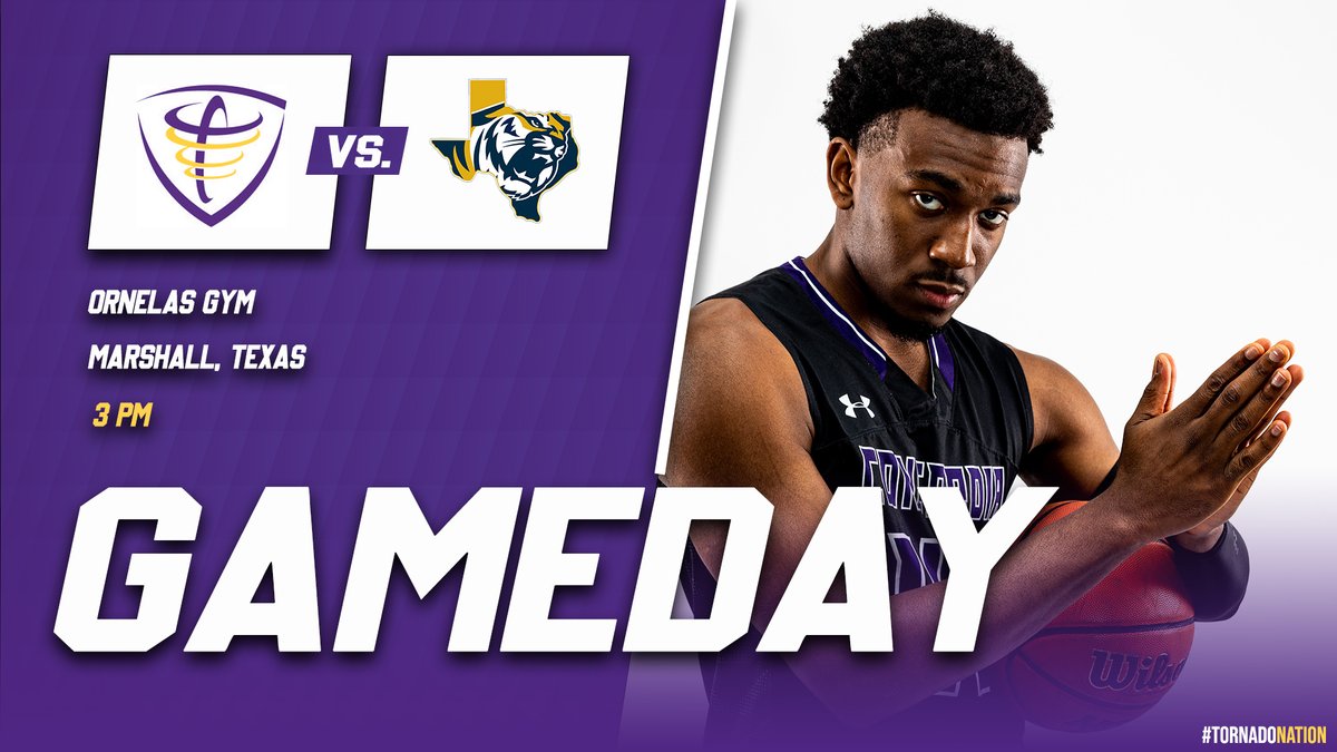 CTXAthletics's tweet photo. GAMEDAY!

Men's Basketball returns to the floor for a conference showdown vs. East Texas Baptist today.
📍: Ornelas Gym
🕒: 3 p.m.
#TornadoNation https://t.co/BplaZvHuxZ