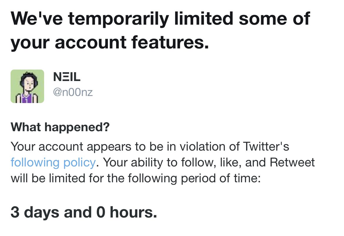 gm #BallerzNation

My enthusiasm for following other BALLERZ put me in Twitter jail for the weekend 😅