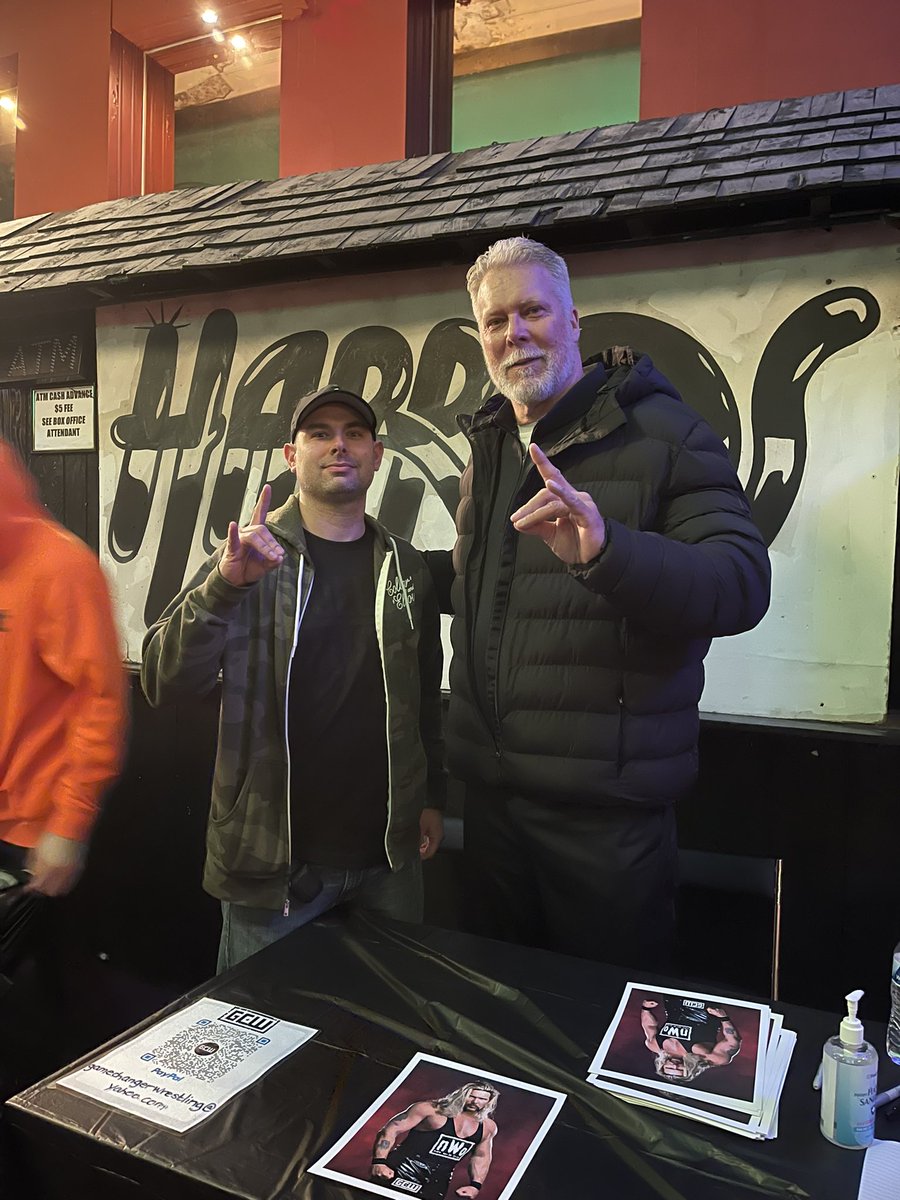 rwolf1984's tweet photo. Met @RealKevinNash last night at @GCWrestling_ #Detroit #MostNotorious. #TooSweet Thanks #Diesel … Best of luck on your new business venture!!! https://t.co/IGsXLrCNIf