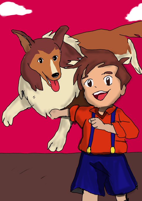 名犬ラッシーのtwitterイラスト検索結果