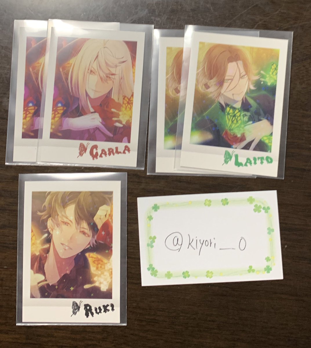kiyori_0's tweet photo. 【交換】
ディアラバ DIABOLIKLOVERS オリショ ぱしゃこれ

譲)アヤト.カナト.ライト.シュウ.レイジ.スバル.ルキ.コウ.ユーマ.キノ
ホロ→カルラ2.ライト2.ルキ1

求)3枚目画像アズサ(パラセレネ最優先)

ホロはホロ同士の交換でお願い致します。なるべく纏めての方優先(続きます) https://t.co/8jAjQdlQsq