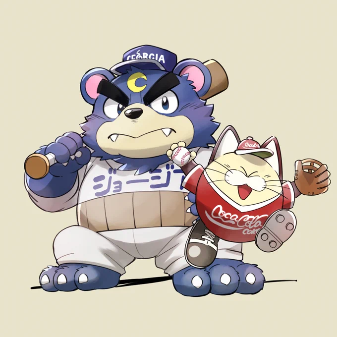 ドラッキー&五郎 #ドラッキーの草やきう 