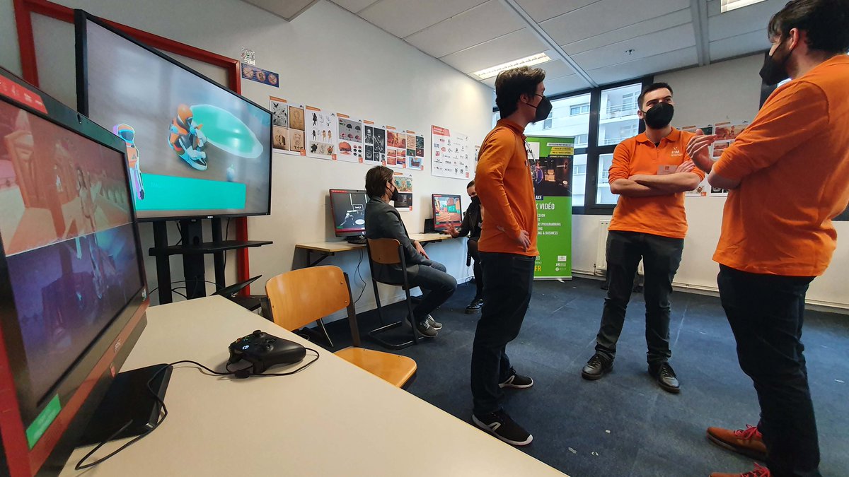 Journée Portes Ouvertes un peu spéciale, la dernière sur le campus original de l'IIM ... la prochaine sur le campus de l'arche, tout neuf !

Jeu vidéo, 3d, coding, communication, création... Tous les projets étudiants en démo.

Nos prochains rendez-vous : ow.ly/4tMS50HviHF