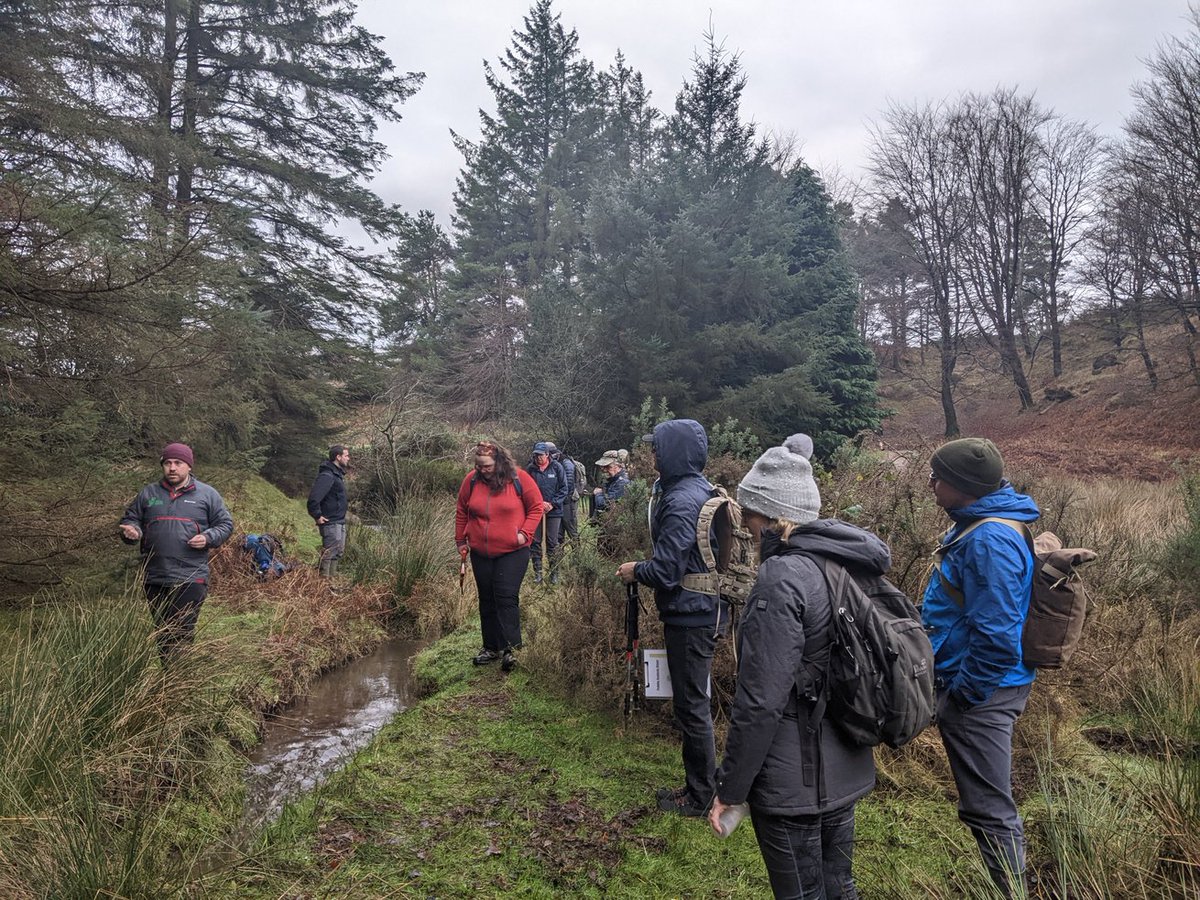 BOMaoileoin's tweet photo. Having a blast with the #iCatch group participating in a training on geomorphic processes in river systems from #sourcetosea. Devil's Glen country in the Garden County! @theriverstrust @WatersProgramme @FieldStudiesIRL @WaterWicklow @orccawater @MaigueRivers https://t.co/QoDMlXsfMW