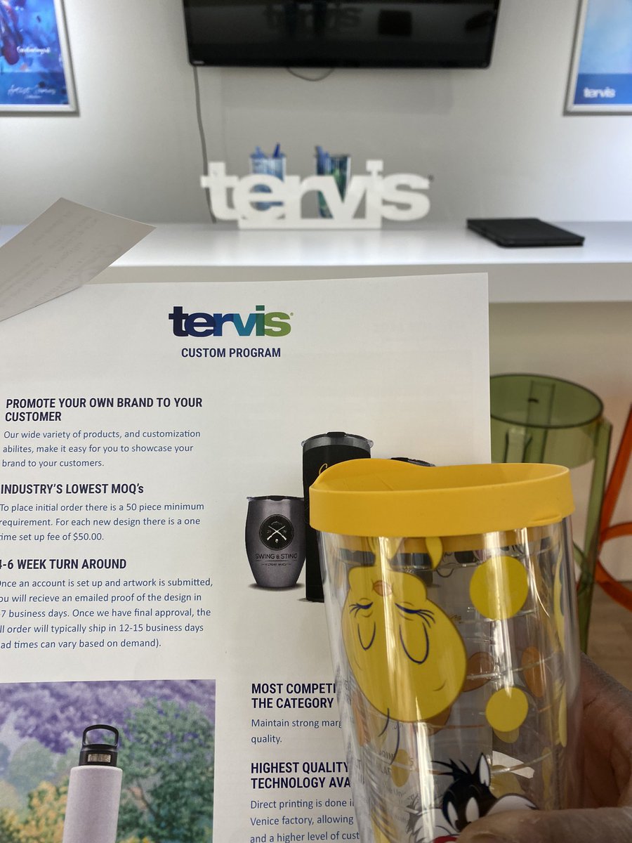 PD on a weekend! <a href="/AmericasMartATL/">AmericasMart Atlanta | ANDMORE®</a> <a href="/TervisTumbler/">Tervis</a> super thanks!! <a href="/TCHS_culinary/">tchsculinary</a> <a href="/FultonCoSchools/">FultonCountySchools</a>  How did they know! #tweety