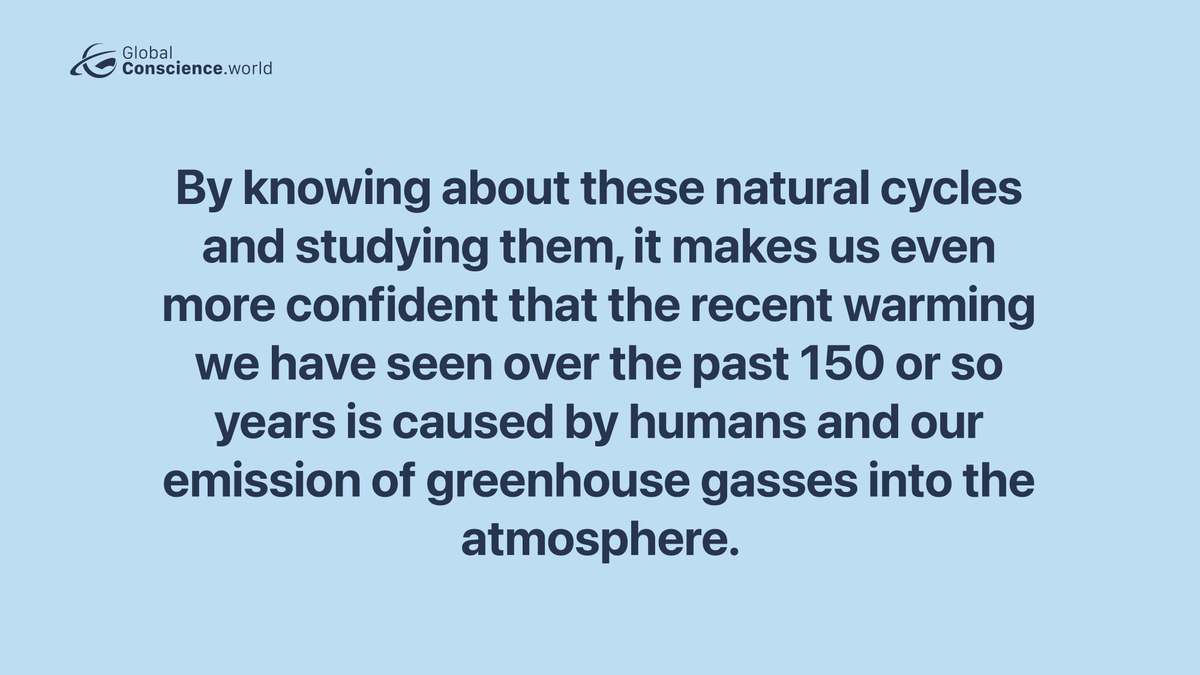 A common argument against #climatechange is that it changes naturally. While that is true, the rate at which our climate is changing right now is much faster and more aggressive than anything recorded in the past. 

Stay updated on important climate news: buff.ly/3u8eali