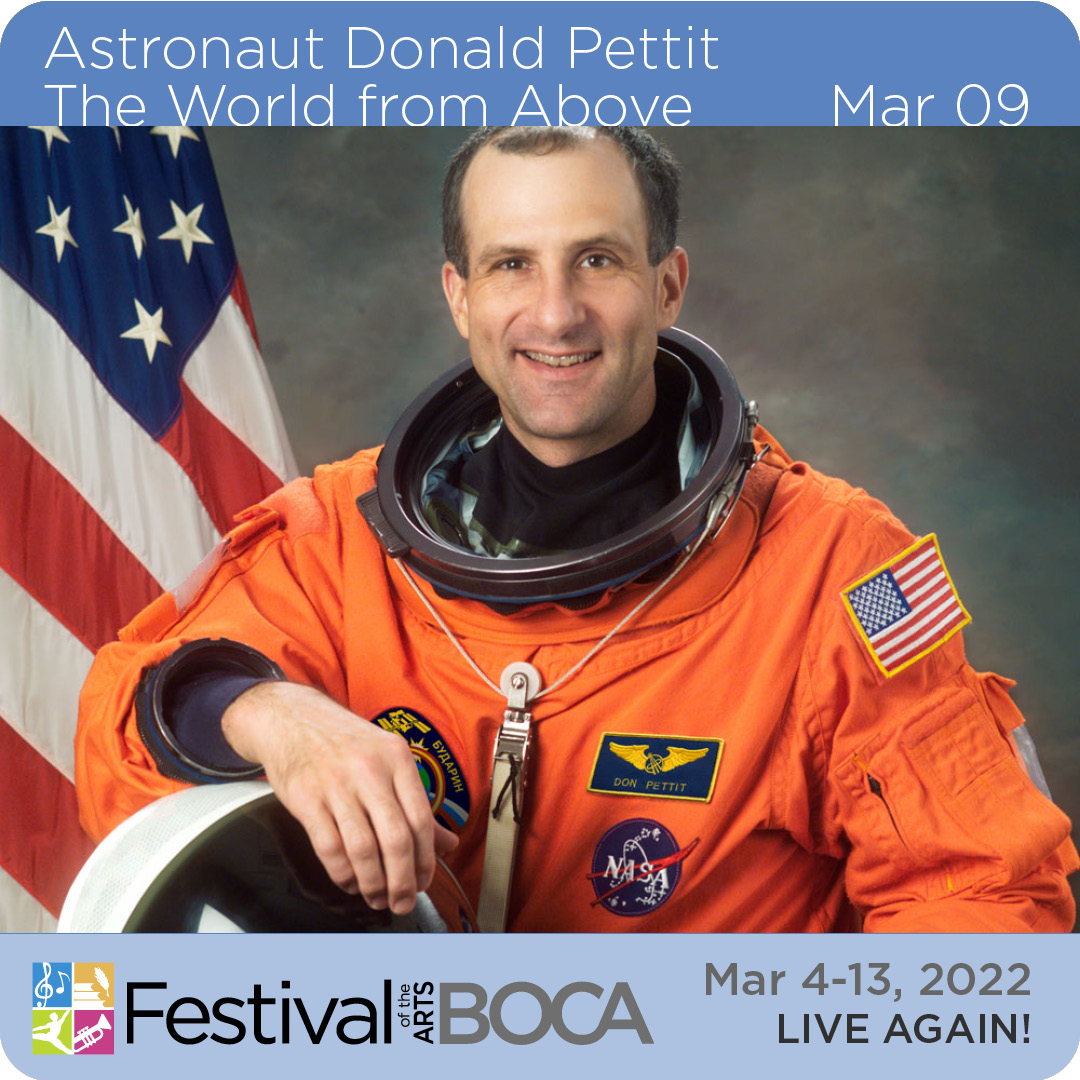 Join us for an amazing look at our world through the eyes (and camera) of America's oldest serving astronaut, Donald Pettit.
ow.ly/BaT350HvhQ2