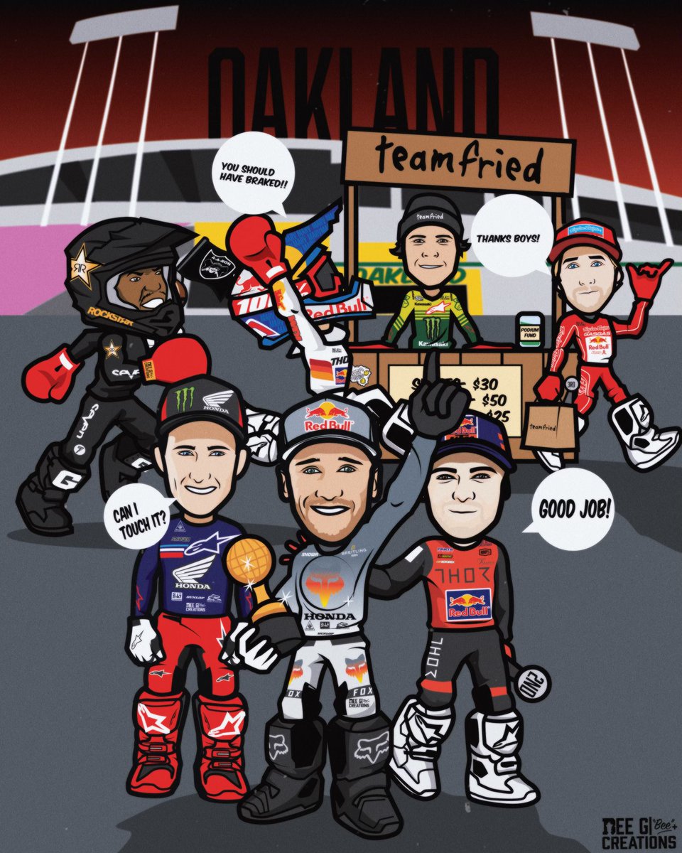 IT’S RACE DAY! 🏁

#SupercrossLIVE