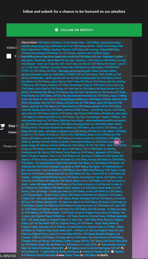 holy fuck bro im just trying to send my release to ppl jeez