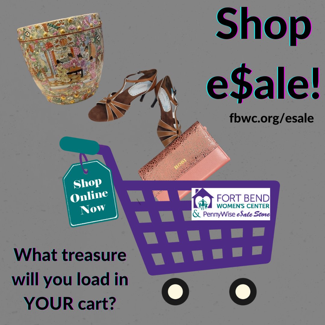 Shop 24/7 in our online e$ale store! You'll find great deals on unique items, collectibles and special finds! Check it out today at fbwc.org/esale! New items are added every Monday!

#onlinestore #onlineshopping #shopnow #onlineshop #thriftonline #thriftshoponline