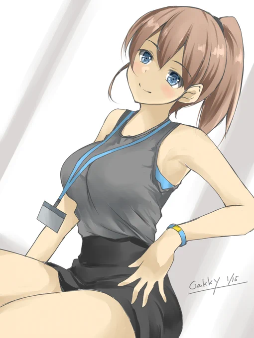 #艦これ版真剣お絵描き60分一本勝負_20220115
#艦これ版深夜の真剣お絵描き60分一本勝負 
インピスタッフ 
