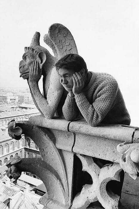 eolake's tweet image. "Do you ever feel like... life has passed you by?" 
"Is there coffee yet?"