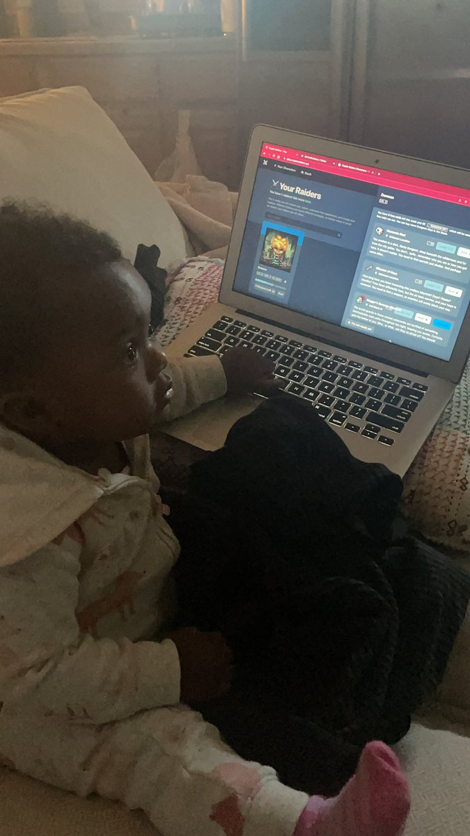 Donwoneth's tweet image. Gotta start them early