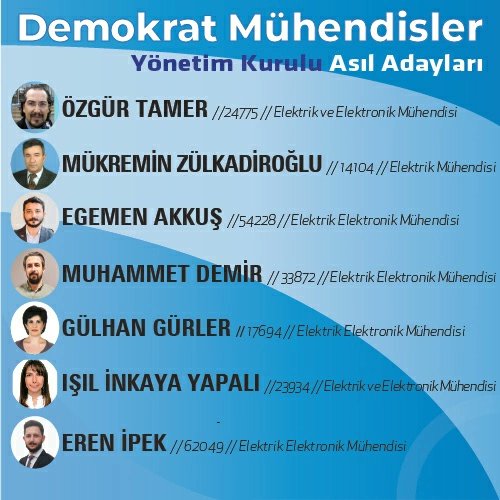 emoizmirDM's tweet photo. Demokrat Mühendisler yarın (16 Ocak Pazar) sandık başında. Saat 09:00'dan 17:00'ye kadar oy kullanıyoruz. Yaşasın Mesleki Mücadelemiz, Yaşasın EMO, Yaşasın TMMOB! https://t.co/tiMHc0uwdy