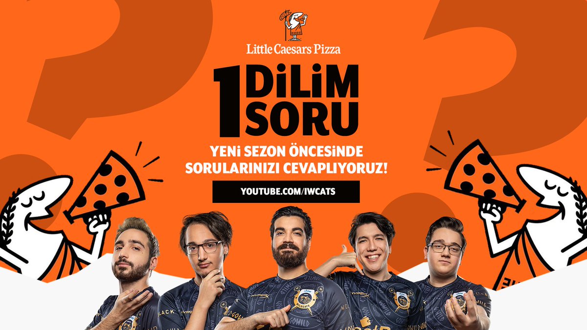 Little Caesars Pizza ile LoL takımımızı köşeye sıkıştırmaya hazır mısınız? Cevabınız evetse 1 Dilim 1 Soru videomuz için sorularınızı aşağıya bekliyoruz👇

#YetişSezar🍕 #GOWILD🐆 #TCL