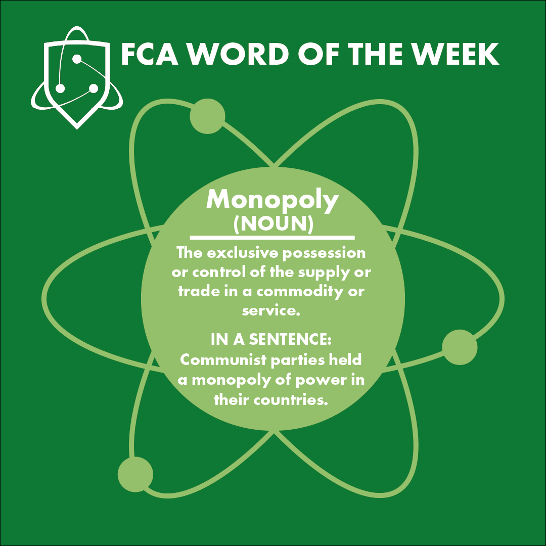 FulhamCrossAcad's tweet photo. Monopoly is our #WordOfTheWeek this week!

This word has ruined many of game nights over almost 100 years but it is still one of the world's most popular board games.

Have you played Monopoly before?

What sentences can you create with this word?

#FCASTEM #FCALiteracy #Monopoly https://t.co/Dgk3Y0Xi7P