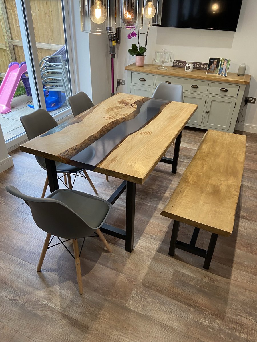 Bespoke resin tables from bespokefabshop.co.uk