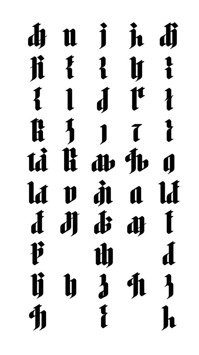 とってもおしゃれ！平仮名なのに日本語に見えないフォント！