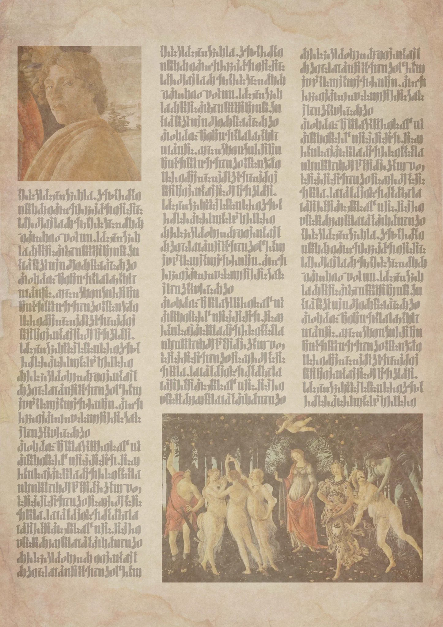 とってもおしゃれ！平仮名なのに日本語に見えないフォント！