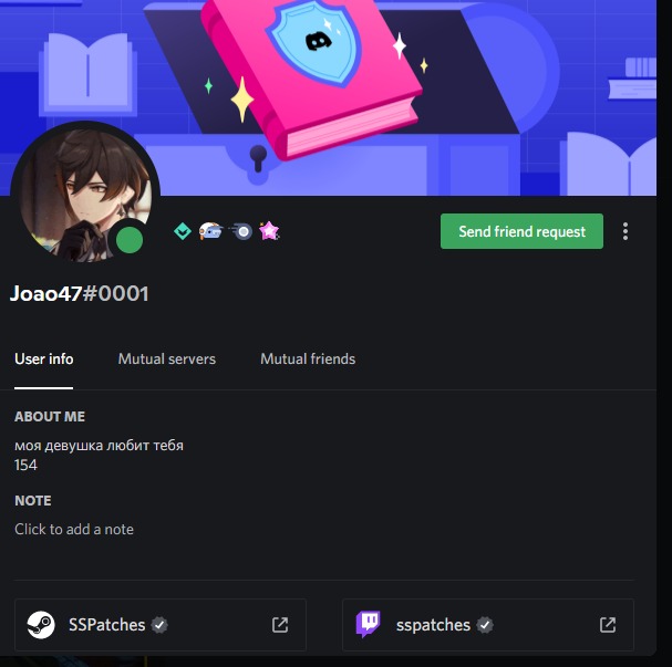 <a href="/discord/">Discord</a> I REALLY NEED HELP HERE, my community is been kicked and my Server with 500 members got hacked on live stream by this user !