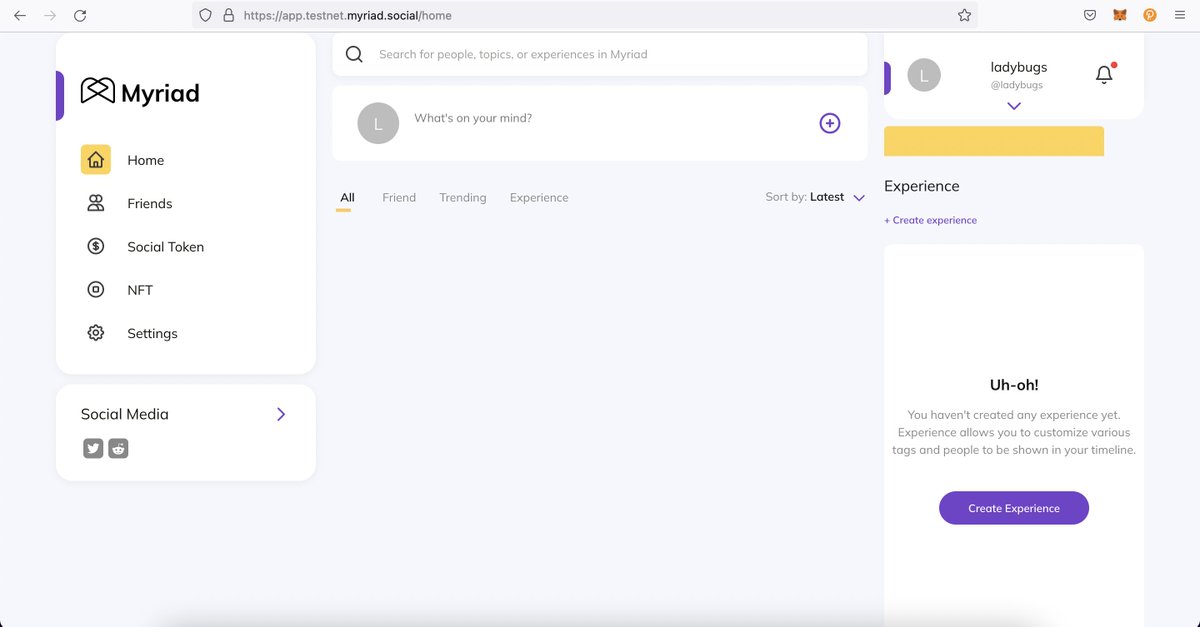 ladybugs96's tweet photo. Check out @myriad_social, it looks promising! https://t.co/A7KmPohFtR